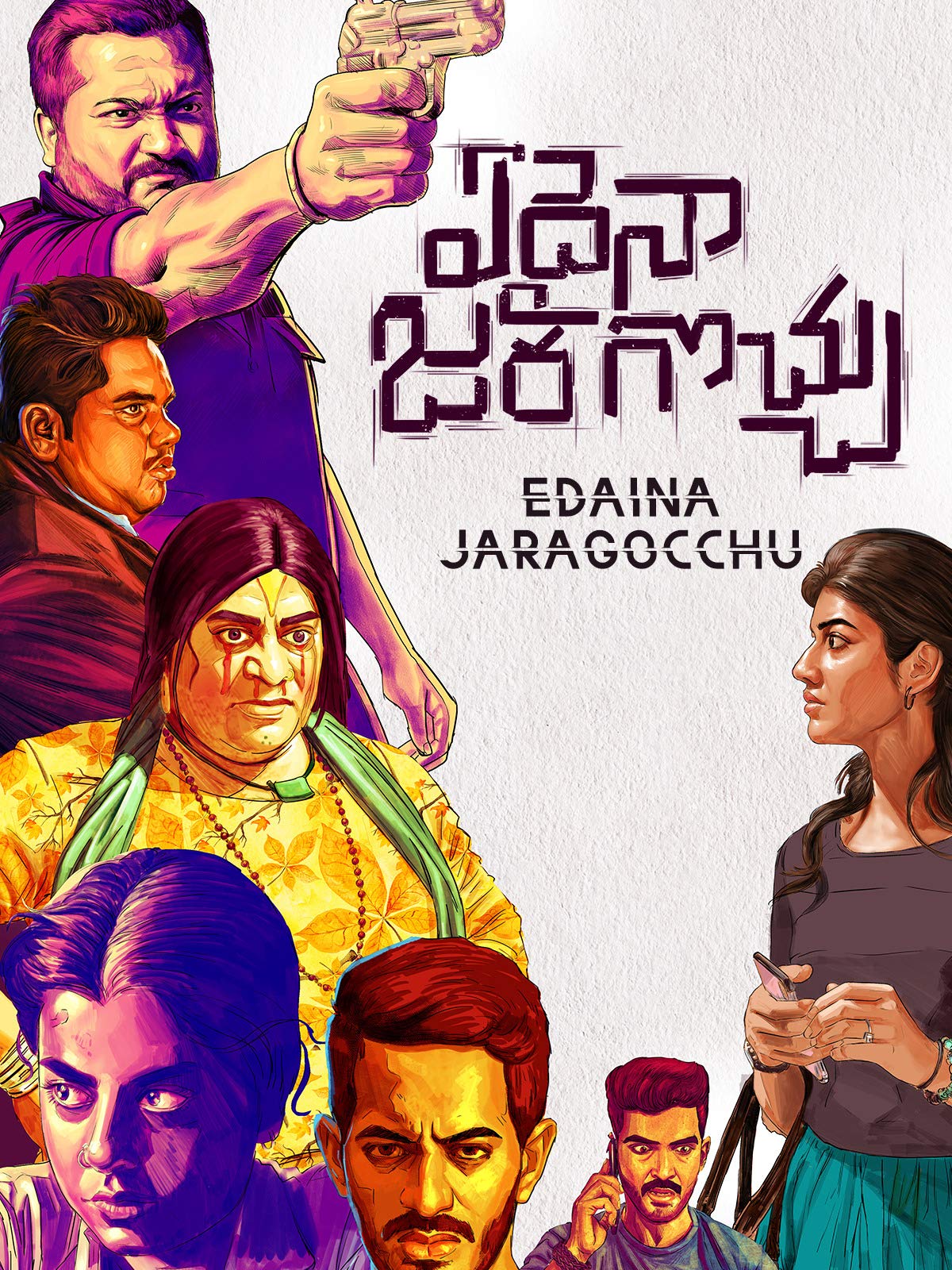 Edaina Jaragocchu (Teen Ghanchakkar) (2021) 720p HDRip ORG Hindi Dubbed Movie | New South Movie Hindi Dubbed [1.1GB]